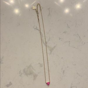 Kendra Scott Magenta Pendant Necklace